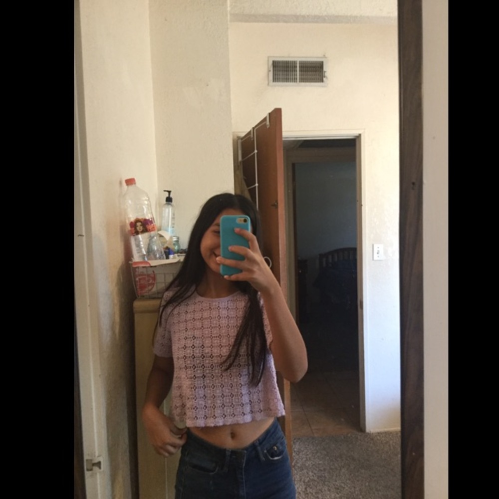 Forever 21 Purple CropTop, Size S